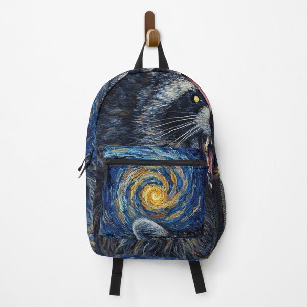 Item preview, angry Raccoon starry night designed and sold by Starry Night Creative Art.
