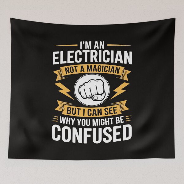 Item preview, Electrician Magician Electrical Repairman Electronics Tech designed and sold by silladive.