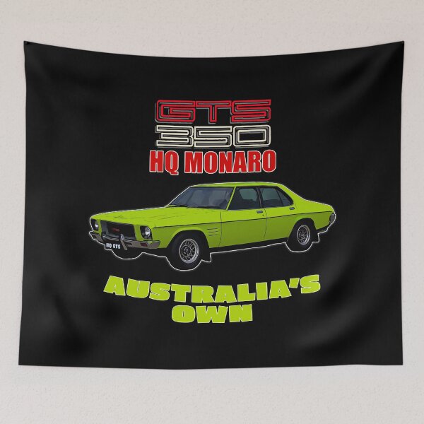 Item preview, Holden HQ Monaro GTS 350 Green Australia’s Own Classic Muscle Car Art designed and sold by Michael van der Hoorn.