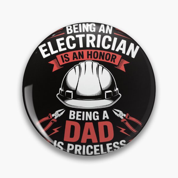 Item preview, Electrician Dad Electronics Technician Electrical Wireman designed and sold by silladive.