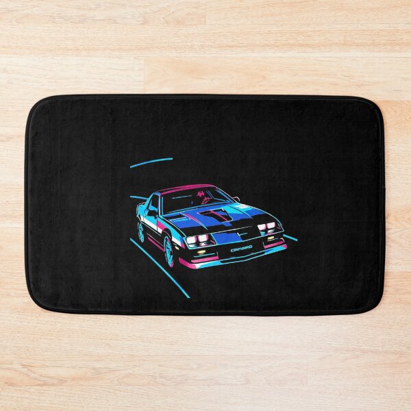 Item preview, Camaro – Neon Night Drive Retro Illustration designed and sold by TheArtOfCar.