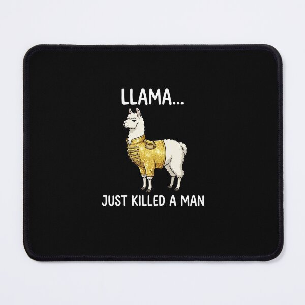Item preview, Llama... Just Killed A Man Musician Parody designed and sold by SofenArt.