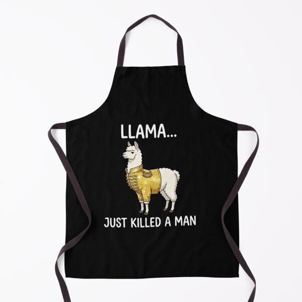 Item preview, Llama... Just Killed A Man Musician Parody designed and sold by SofenArt.