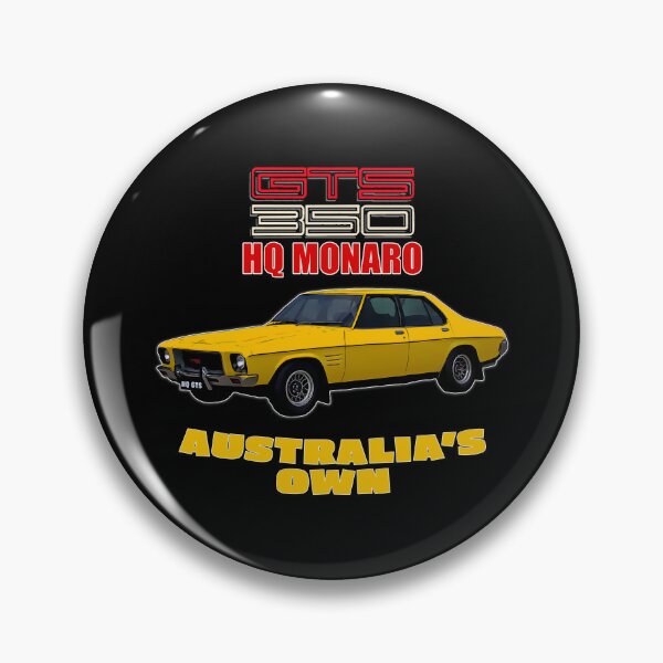 Item preview, HQ Monaro GTS 350 Yellow Australian Muscle Car Art designed and sold by Michael van der Hoorn.