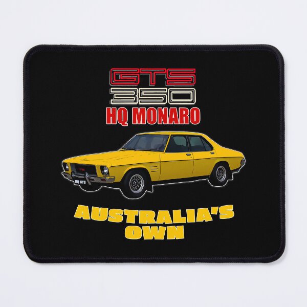 Item preview, HQ Monaro GTS 350 Yellow Australian Muscle Car Art designed and sold by Michael van der Hoorn.