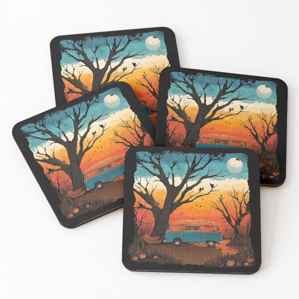 Item preview, Retro Camper Van Sunset – Vintage Camping Gift Present designed and sold by D-Oles-Mercher.