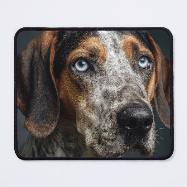 Item preview, American Leopard Dog Portrait designed and sold by Elisabeth Lucas.