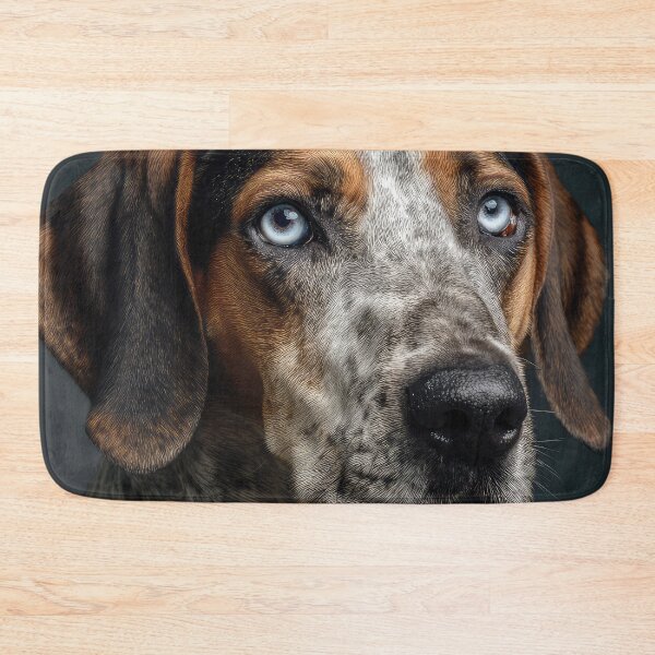 Item preview, American Leopard Dog Portrait designed and sold by Elisabeth Lucas.