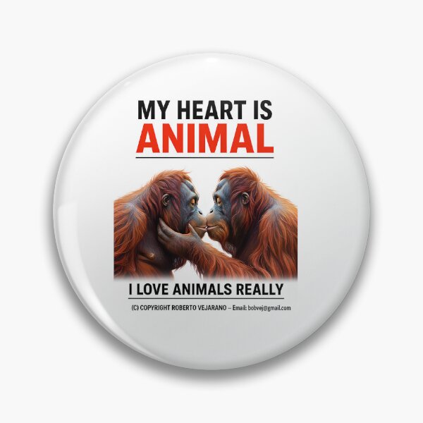 Item preview, KISS ORANGUTANS, ZOOMAGIC PUZZLE, 8K designed and sold by ANIMALS IN LOVE - T- SHIRTS - Zoomagic Puzzle.