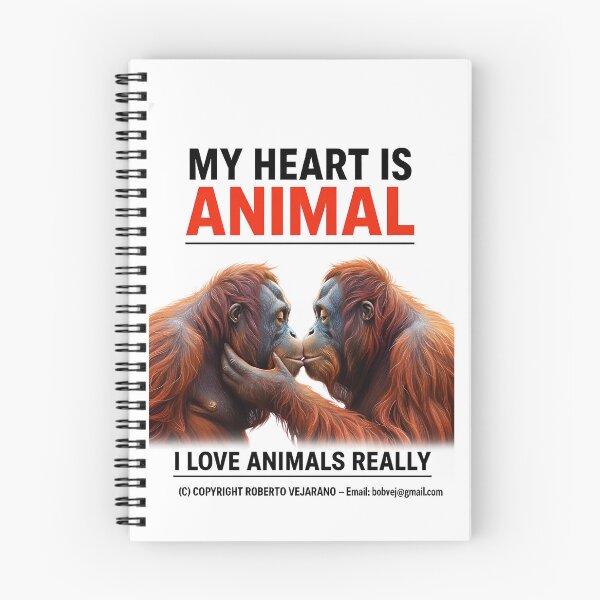 Item preview, KISS ORANGUTANS, ZOOMAGIC PUZZLE, 8K designed and sold by ANIMALS IN LOVE - T- SHIRTS - Zoomagic Puzzle.