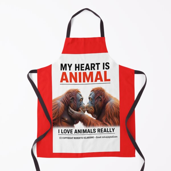 Item preview, KISS ORANGUTANS, ZOOMAGIC PUZZLE, 8K designed and sold by ANIMALS IN LOVE - T- SHIRTS - Zoomagic Puzzle.