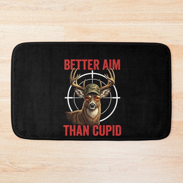 Item preview, Better Aim Than Cupid Hunting Humor Gift designed and sold by SofenArt.