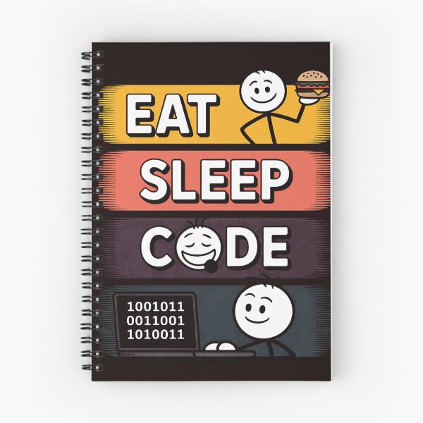 Item preview, Eat Sleep Code designed and sold by hettingerchaim.