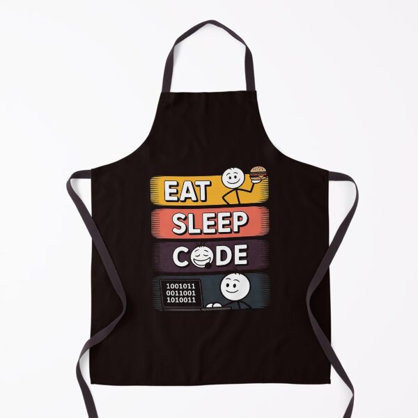 Aperçu de l'œuvre Eat Sleep Code créée et vendue par hettingerchaim.