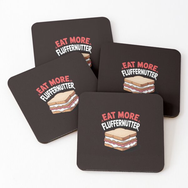 Item preview, Eat More Fluffernutter Marshmallow Peanut Butter Sandwich designed and sold by hettingerchaim.