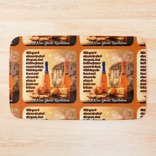 Item preview, A New Years Resolution - Orange 1 designed and sold by 1st Choice Design.
