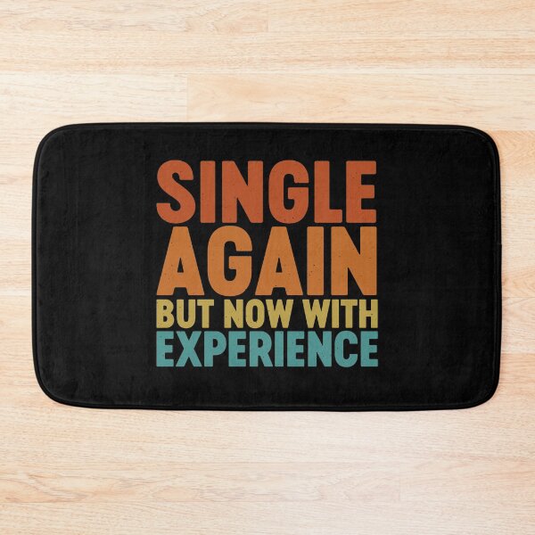 Item preview, Single Again But Now With Experience – Funny Divorce Party Announcement designed and sold by gunaone-design.