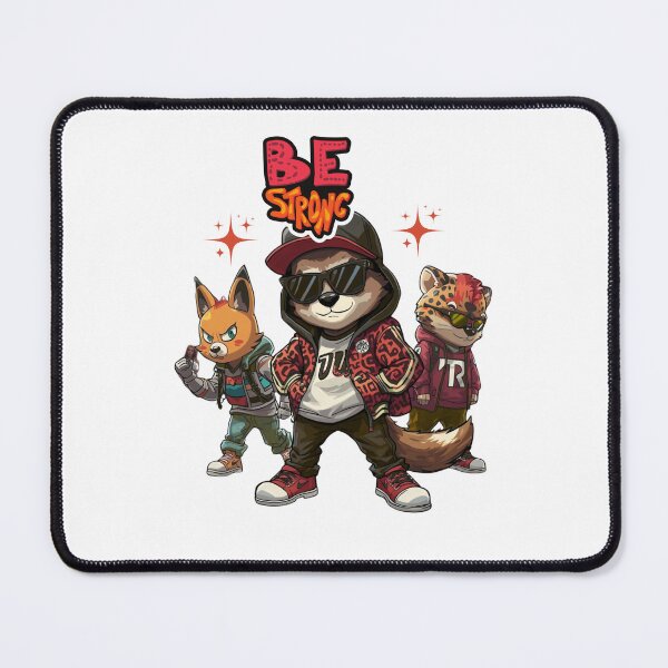 Item preview, Be Strong Cat funny Design designed and sold by Modern-Tropical.