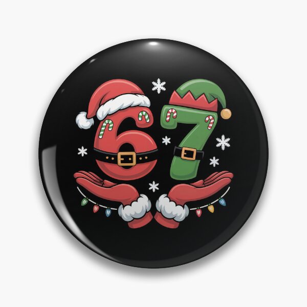 Item preview, 67 Years Old Christmas Birthday Design designed and sold by SoftStyleStudio ⭐⭐⭐.