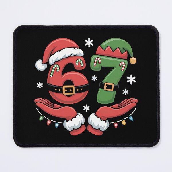 Item preview, 67 Years Old Christmas Birthday Design designed and sold by SoftStyleStudio ⭐⭐⭐.