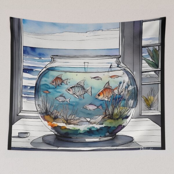 Item preview, Sea bowl designed and sold by WrightDesignsUS.