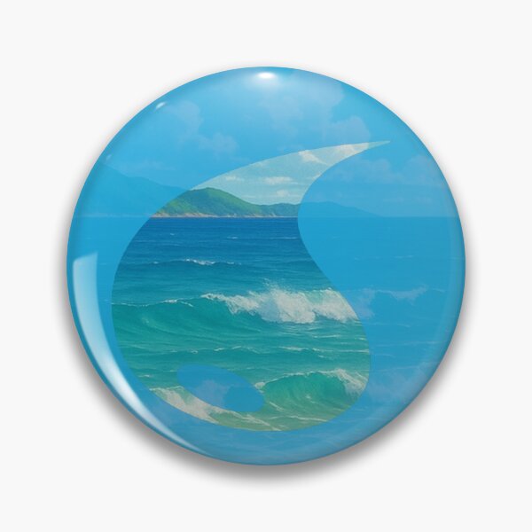 Item preview, Pokemon TCG Water Energy Landscape designed and sold by MythicBiscuit.