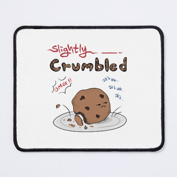Item preview, Slightly Crumbled | Soft Breakdown Cookie Doodle | Low Energy Life designed and sold by mintmono-studio.
