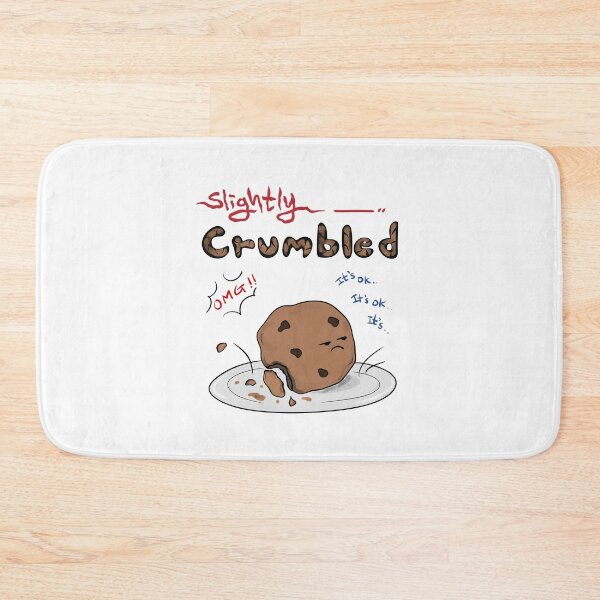 Item preview, Slightly Crumbled | Soft Breakdown Cookie Doodle | Low Energy Life designed and sold by mintmono-studio.