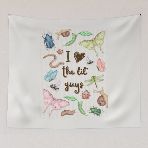Item preview, I Love the Lil Guys Bugs and Insects designed and sold by peachkeen88.