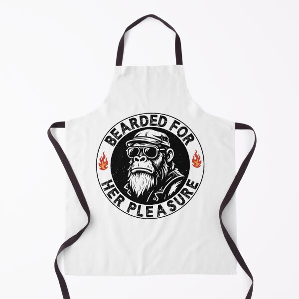 Item preview, Bearded For Her Pleasure - Funny Bearded Monkey designed and sold by gunaone-design.