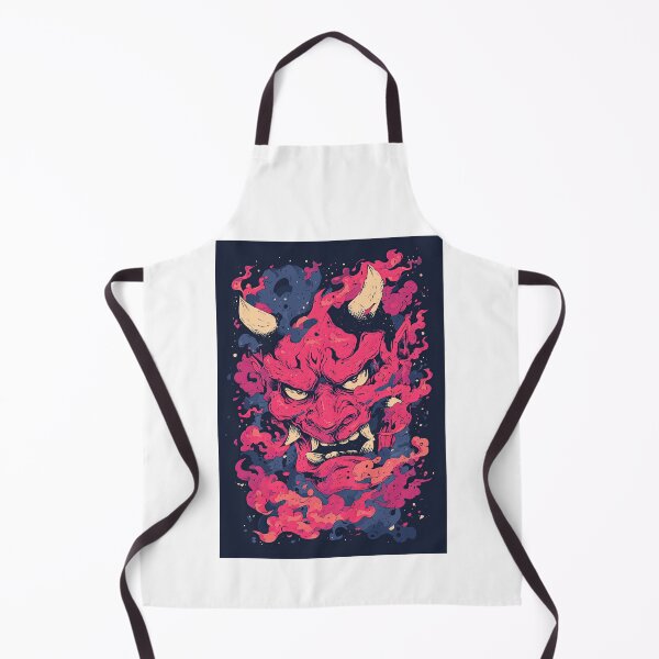 Item preview, Pink Oni Mask Surrounded By Purple Magic Smoke designed and sold by Piotrek0001.