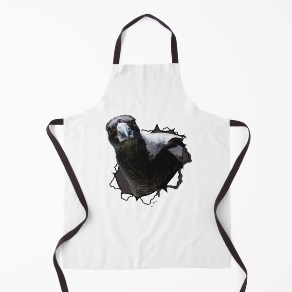 Item preview, Australian Magpie Bursting Through Black and White designed and sold by Barry Callister Photography.