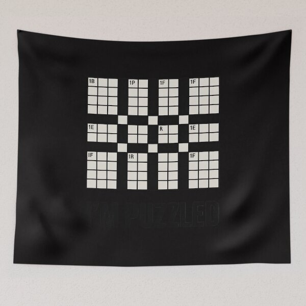 Item preview, I'm Puzzled Crossword Puzzle designed and sold by demarioTTS.