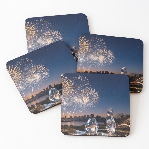 Item preview, Elegant New Year Fireworks Art designed and sold by Yassinerx.