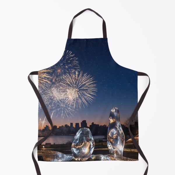 Item preview, Elegant New Year Fireworks Art designed and sold by Yassinerx.