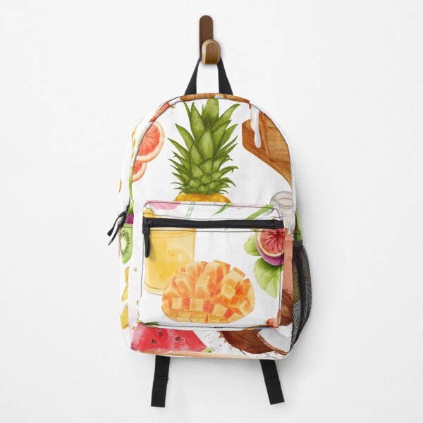 Item preview, Tropical Fruit Watercolor Collage designed and sold by Flip Your Pancake.