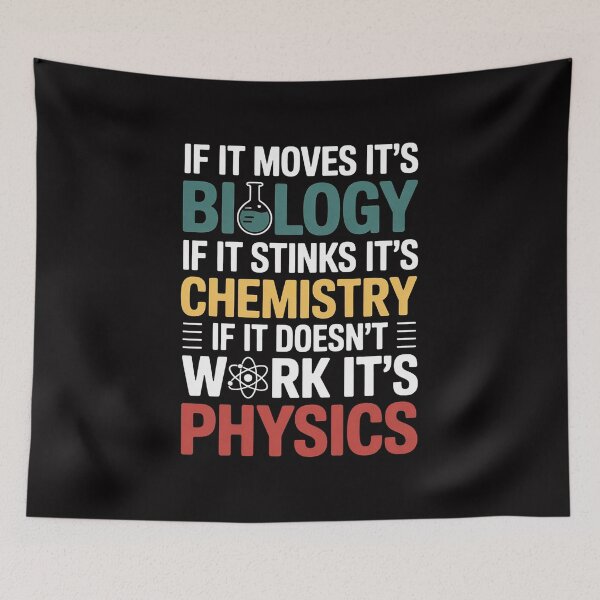 Item preview, If It Moves It's Biology If It Stinks It's Chemistry designed and sold by demarioTTS.