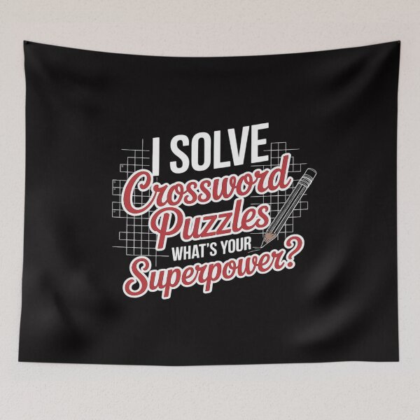 Item preview, I solve crossword puzzles what's your superpower designed and sold by demarioTTS.