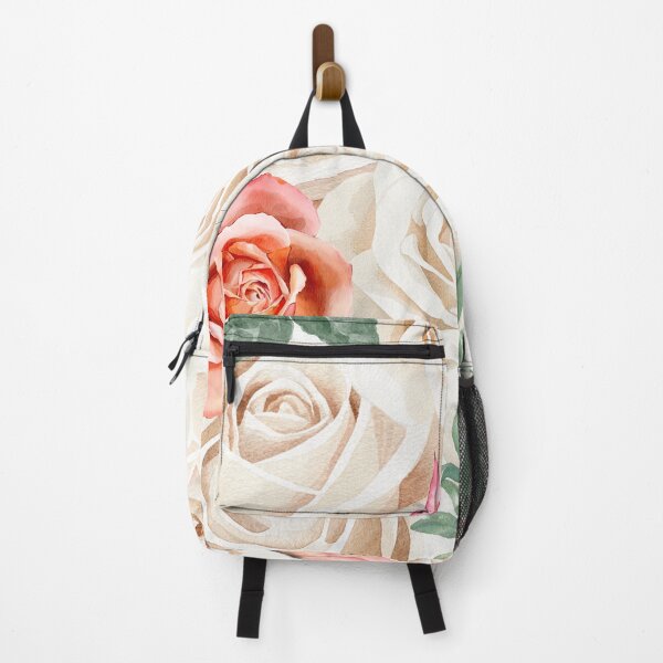 Item preview, Roses And Butterflies Watercolor Pattern designed and sold by Flip Your Pancake.