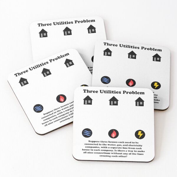 Item preview, Funny Nerdy Utilities Problem Math Teacher Black Text designed and sold by MathWare MathClips.