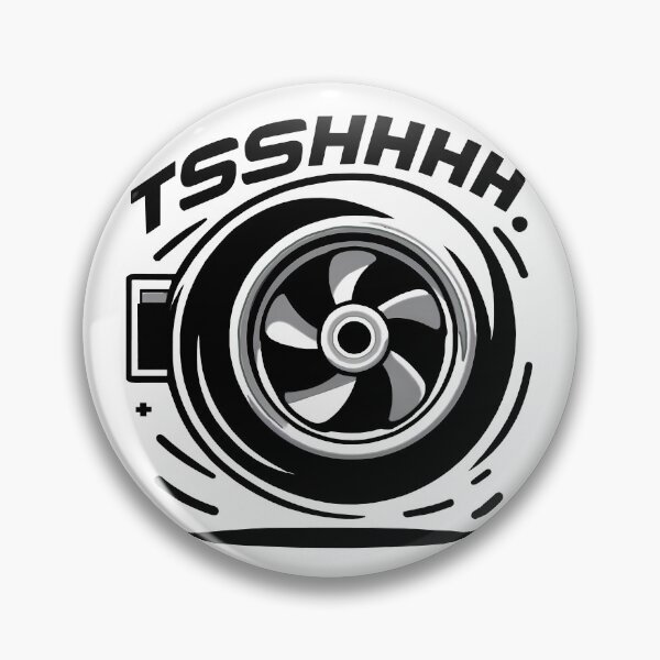 Item preview, Turbo Sound Tsshhh Car Enthusiast Art Design designed and sold by DrawDrip.