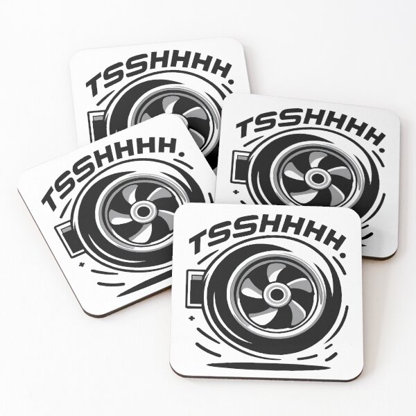 Item preview, Turbo Sound Tsshhh Car Enthusiast Art Design designed and sold by DrawDrip.