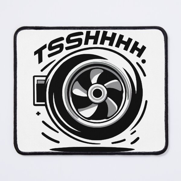 Item preview, Turbo Sound Tsshhh Car Enthusiast Art Design designed and sold by DrawDrip.