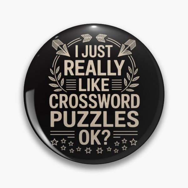 Item preview, I Just Really Like Crossword Puzzles designed and sold by demarioTTS.