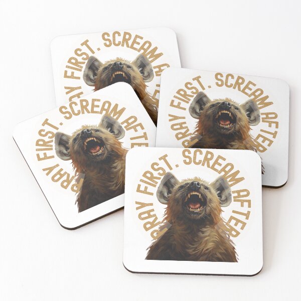 Item preview, Pray first. Scream after. unique Christian design designed and sold by BandGTees.