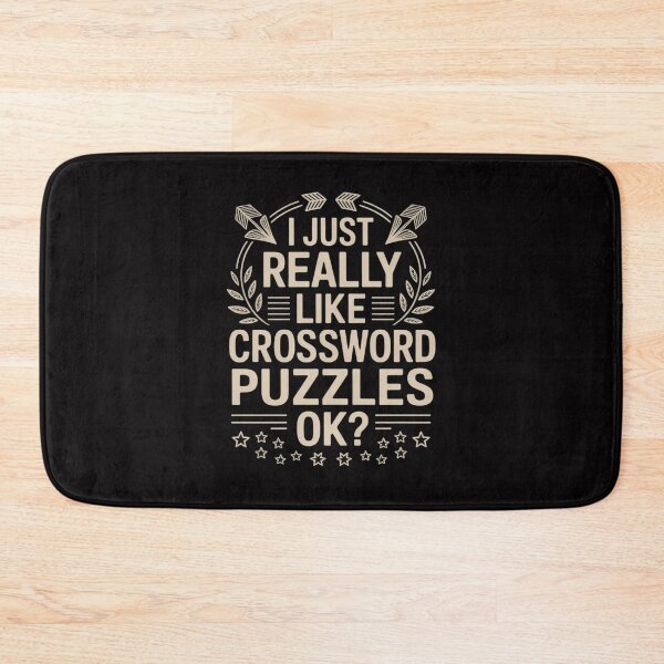 Item preview, I Just Really Like Crossword Puzzles designed and sold by demarioTTS.