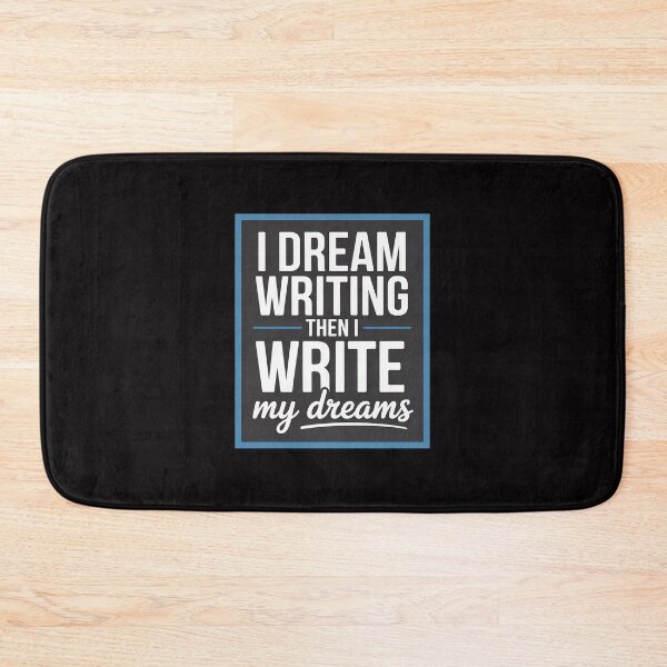 Item preview, I dream writing then I write my dreams designed and sold by demarioTTS.