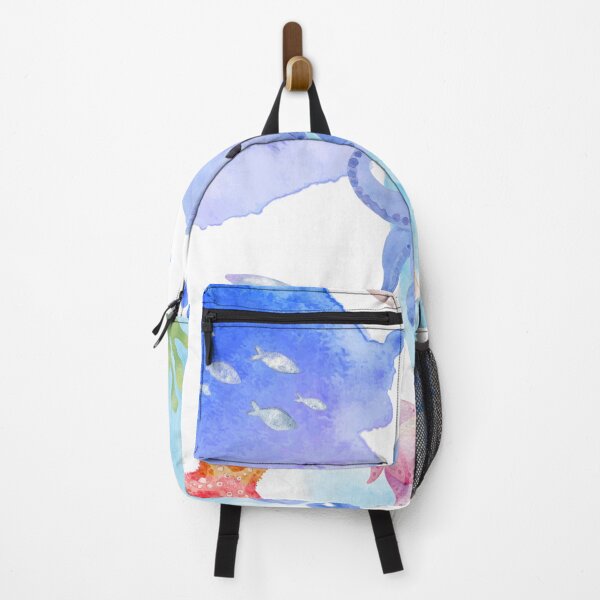 Item preview, Marine Life Watercolor Artwork designed and sold by Flip Your Pancake.
