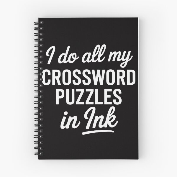 Item preview, I Do All My Crossword Puzzles in Ink designed and sold by demarioTTS.