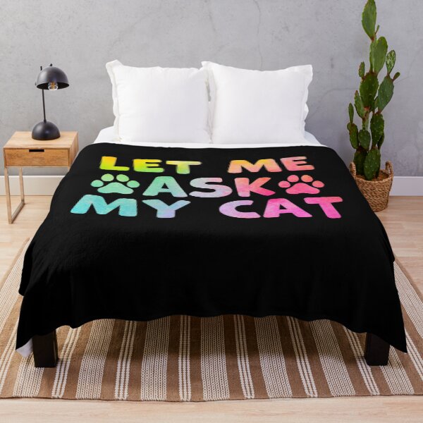 Item preview, Let Me Ask My Cat Funny Cat Parent - Cat Owner - Cat Humor designed and sold by gunaone-design.